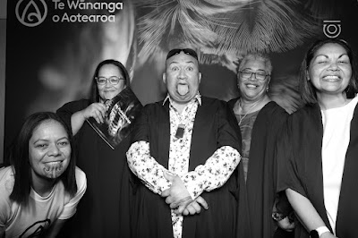 Booth photo from the TWoA Tainui 2025 Graduations (Ceremony 2 @ 2pm) held at Claudelands Event Centre in Hamilton, Waikato, New Zealand on Tuesday, 29 April, 2025. Photography by InstaBooth / KeyImagery Photography. Copyright: © 2025 Te Wānanga o Aotearoa.