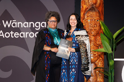 Photo from Ceremony 1 of the TWoA Tāmaki Makaurau 2025 Graduations (May 2025) held at the Mangere Arts Centre in Auckland, New Zealand on Monday, 26 May, 2025. Photo by Mike Walen / KeyImagery Photography. Copyright: © 2025 Te Wānanga o Aotearoa.