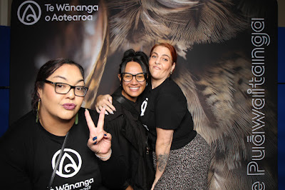 Booth photo from the TWoA Waiariki 2024 Graduations (Tauranga Moana), held at Bethlehem Baptist Church, Tauranga, Bay of Plenty, New Zealand on Friday, 3 May, 2024. Photo: InstaBooth by KeyImagery Photography. Copyright: © Te Wānanga o Aotearoa.