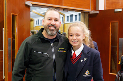 Photo from the Dio Father/Daughter Breakfast held in the School Hall at Waikato Diocesan, Hamilton, New Zealand, on Friday 7 June 2019.  Photo: Mike Walen / KeyImagery Photography. Copyright: © Waikato Diocesan School for Girls.