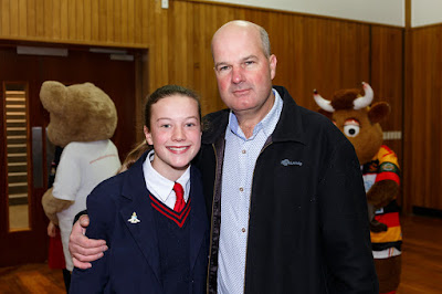 Photo from the Father/Daughter Breakfast held in the School Hall at Waikato Diocesan, Hamilton, New Zealand, on Friday 3rd August 2018.  Photo: Mike Walen / KeyImagery Photography. Copyright: © Waikato Diocesan School for Girls.