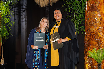 Ceremony photo from the TWoA Tainui 2023 Graduations (Ceremony 1 - Wednesday Morning), held at Hamilton Boys High School, Hamilton, Waikato, New Zealand on Wednesday, 19 April 2023. Photo: Mike Walen / KeyImagery Photography. Copyright: © Te Wananga o Aotearoa.