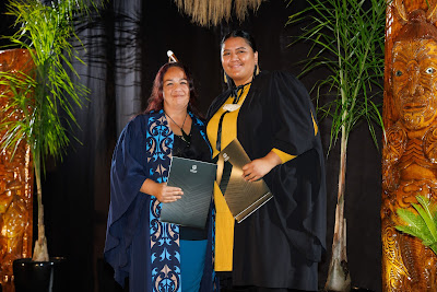 Ceremony photo from the TWoA Tainui 2023 Graduations (Ceremony 1 - Wednesday Morning), held at Hamilton Boys High School, Hamilton, Waikato, New Zealand on Wednesday, 19 April 2023. Photo: Mike Walen / KeyImagery Photography. Copyright: © Te Wananga o Aotearoa.
