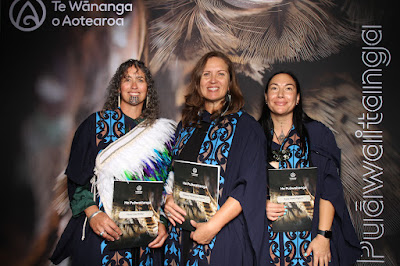 Booth photo from Ceremony 1 of the TWoA Tāmaki Makaurau 2025 Graduations (March 2025) held at the Mangere Arts Centre in Auckland, New Zealand on Wednesday, 12 March, 2025. Photo: InstaBooth by KeyImagery Photography. Copyright: © 2025 Te Wānanga o Aotearoa.