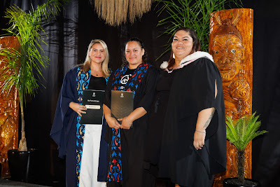 Ceremony photo from the TWoA Tainui 2023 Graduations (Ceremony 1 - Wednesday Morning), held at Hamilton Boys High School, Hamilton, Waikato, New Zealand on Wednesday, 19 April 2023. Photo: Mike Walen / KeyImagery Photography. Copyright: © Te Wananga o Aotearoa.