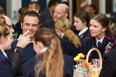Photo from the Father/Daughter Breakfast held in the School Hall at Waikato Diocesan, Hamilton, New Zealand, on Friday 3rd August 2018.  Photo: Mike Walen / KeyImagery Photography. Copyright: © Waikato Diocesan School for Girls.