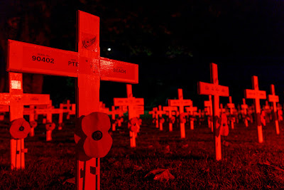 Photo from the Anzac Dawn Parade/Service held at Memorial Park, Hamilton, New Zealand. Taken: Sunday, 25 April 2021. Photo: Mike Walen / KeyImagery Photography. Copyright: © Hamilton City Council.