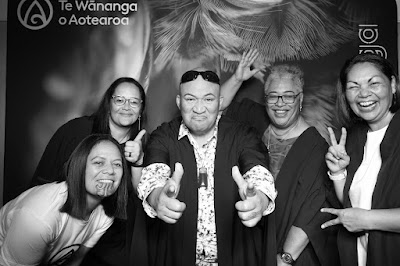Booth photo from the TWoA Tainui 2025 Graduations (Ceremony 2 @ 2pm) held at Claudelands Event Centre in Hamilton, Waikato, New Zealand on Tuesday, 29 April, 2025. Photography by InstaBooth / KeyImagery Photography. Copyright: © 2025 Te Wānanga o Aotearoa.