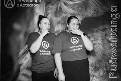 Booth photo from the TWoA Tainui 2025 Graduations (Ceremony 3 @ 10am) held at Claudelands Event Centre in Hamilton, Waikato, New Zealand on Wednesday, 30 April, 2025. Photography by InstaBooth / KeyImagery Photography. Copyright: © 2025 Te Wānanga o Aotearoa.