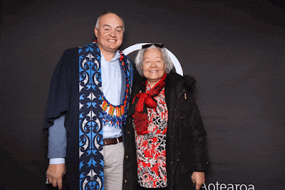 Photo from the TWoA Tāmaki Makaurau 2023 Graduations (Ceremony 5 @ 3pm), held at the Due Drop Events Centre, Manukau, Auckland, New Zealand on Thursday, 8 June, 2023. Photo: InstaBooth by KeyImagery Photography. Copyright: © Te Wānanga o Aotearoa.