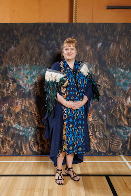 Studio photo from the TWoA Tainui 2023 Graduations (Ceremony 1 - Wednesday Morning), held at Hamilton Boys High School, Hamilton, Waikato, New Zealand on Wednesday, 19 April 2023. Photo: Mike Walen / KeyImagery Photography. Copyright: © Te Wananga o Aotearoa.