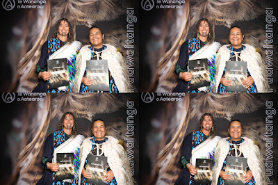 Booth photo from Ceremony 1 of the TWoA Tāmaki Makaurau 2025 Graduations (March 2025) held at the Mangere Arts Centre in Auckland, New Zealand on Wednesday, 12 March, 2025. Photo: InstaBooth by KeyImagery Photography. Copyright: © 2025 Te Wānanga o Aotearoa.