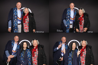 Photo from the TWoA Tāmaki Makaurau 2023 Graduations (Ceremony 5 @ 3pm), held at the Due Drop Events Centre, Manukau, Auckland, New Zealand on Thursday, 8 June, 2023. Photo: InstaBooth by KeyImagery Photography. Copyright: © Te Wānanga o Aotearoa.