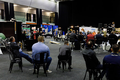 Photo from Day 2 of the 2021 HIANZ Conference held at the Energy Events Centre, Rotorua, New Zealand. Taken: Thursday, 12 August 2021. Photography: Mike Walen / KeyImagery Photography. Copyright: © Hire Industry Association of New Zealand (Inc).