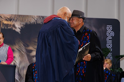Photo from the TWoA Te Tai Tokerau (Kaikohe) 2025 Graduation held at the War Memorial Hall in Kaikohe, Northland, New Zealand on Tuesday, 15 April, 2025. Photo by Mike Walen / KeyImagery Photography. Copyright: © 2025 Te Wānanga o Aotearoa.
