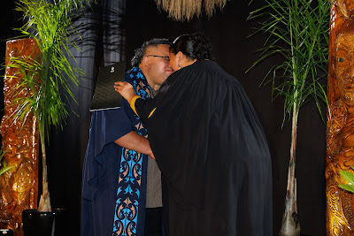 Ceremony photo from the TWoA Tainui 2023 Graduations (Ceremony 1 - Wednesday Morning), held at Hamilton Boys High School, Hamilton, Waikato, New Zealand on Wednesday, 19 April 2023. Photo: Mike Walen / KeyImagery Photography. Copyright: © Te Wananga o Aotearoa.