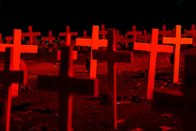 Photo from the Anzac Dawn Parade/Service held at Memorial Park, Hamilton, New Zealand. Taken: Sunday, 25 April 2021. Photo: Mike Walen / KeyImagery Photography. Copyright: © Hamilton City Council.