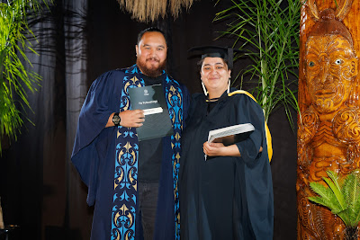 Ceremony photo from the TWoA Tainui 2023 Graduations (Ceremony 1 - Wednesday Morning), held at Hamilton Boys High School, Hamilton, Waikato, New Zealand on Wednesday, 19 April 2023. Photo: Mike Walen / KeyImagery Photography. Copyright: © Te Wananga o Aotearoa.