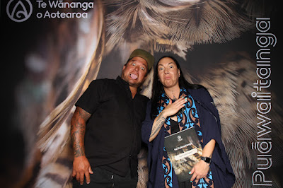 Booth photo from Ceremony 1 of the TWoA Tāmaki Makaurau 2025 Graduations (March 2025) held at the Mangere Arts Centre in Auckland, New Zealand on Wednesday, 12 March, 2025. Photo: InstaBooth by KeyImagery Photography. Copyright: © 2025 Te Wānanga o Aotearoa.