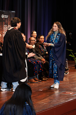 Photo from the TWoA Tāmaki Makaurau 2023 Graduations (Ceremony 2 @ 3pm), held at the Due Drop Events Centre, Manukau, Auckland, New Zealand on Wednesday, 7 June, 2023. Photo: Mike Walen / KeyImagery Photography. Copyright: © Te Wānanga o Aotearoa.