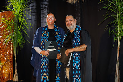 Ceremony photo from the TWoA Tainui 2023 Graduations (Ceremony 1 - Wednesday Morning), held at Hamilton Boys High School, Hamilton, Waikato, New Zealand on Wednesday, 19 April 2023. Photo: Mike Walen / KeyImagery Photography. Copyright: © Te Wananga o Aotearoa.