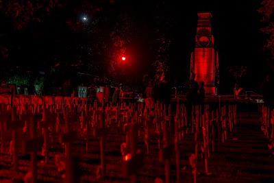 Photo from the Anzac Dawn Parade/Service held at Memorial Park, Hamilton, New Zealand. Taken: Sunday, 25 April 2021. Photo: Mike Walen / KeyImagery Photography. Copyright: © Hamilton City Council.