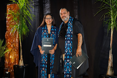 Ceremony photo from the TWoA Tainui 2023 Graduations (Ceremony 1 - Wednesday Morning), held at Hamilton Boys High School, Hamilton, Waikato, New Zealand on Wednesday, 19 April 2023. Photo: Mike Walen / KeyImagery Photography. Copyright: © Te Wananga o Aotearoa.