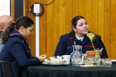 Photo from the 2022 Father/Daughter Breakfast held in the Nancy Light Hall at Waikato Diocesan in Hamilton, Waikato, New Zealand. Taken: Monday, 5 September, 2022. Photography: Mike Walen / KeyImagery Photography. Copyright: © Waikato Diocesan School for Girls.