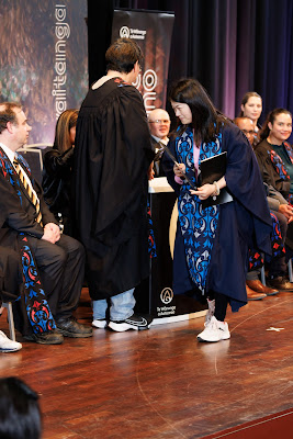 Photo from the TWoA Tāmaki Makaurau 2023 Graduations (Ceremony 2 @ 3pm), held at the Due Drop Events Centre, Manukau, Auckland, New Zealand on Wednesday, 7 June, 2023. Photo: Mike Walen / KeyImagery Photography. Copyright: © Te Wānanga o Aotearoa.