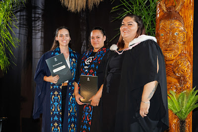 Ceremony photo from the TWoA Tainui 2023 Graduations (Ceremony 1 - Wednesday Morning), held at Hamilton Boys High School, Hamilton, Waikato, New Zealand on Wednesday, 19 April 2023. Photo: Mike Walen / KeyImagery Photography. Copyright: © Te Wananga o Aotearoa.