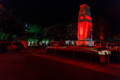 Photo from the Anzac Dawn Parade/Service held at Memorial Park, Hamilton, New Zealand. Taken: Sunday, 25 April 2021. Photo: Mike Walen / KeyImagery Photography. Copyright: © Hamilton City Council.