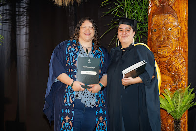 Ceremony photo from the TWoA Tainui 2023 Graduations (Ceremony 1 - Wednesday Morning), held at Hamilton Boys High School, Hamilton, Waikato, New Zealand on Wednesday, 19 April 2023. Photo: Mike Walen / KeyImagery Photography. Copyright: © Te Wananga o Aotearoa.