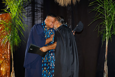 Ceremony photo from the TWoA Tainui 2023 Graduations (Ceremony 1 - Wednesday Morning), held at Hamilton Boys High School, Hamilton, Waikato, New Zealand on Wednesday, 19 April 2023. Photo: Mike Walen / KeyImagery Photography. Copyright: © Te Wananga o Aotearoa.