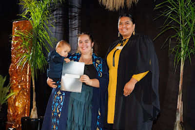 Ceremony photo from the TWoA Tainui 2023 Graduations (Ceremony 1 - Wednesday Morning), held at Hamilton Boys High School, Hamilton, Waikato, New Zealand on Wednesday, 19 April 2023. Photo: Mike Walen / KeyImagery Photography. Copyright: © Te Wananga o Aotearoa.