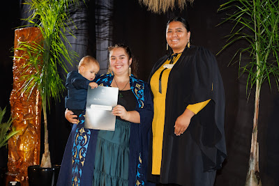 Ceremony photo from the TWoA Tainui 2023 Graduations (Ceremony 1 - Wednesday Morning), held at Hamilton Boys High School, Hamilton, Waikato, New Zealand on Wednesday, 19 April 2023. Photo: Mike Walen / KeyImagery Photography. Copyright: © Te Wananga o Aotearoa.