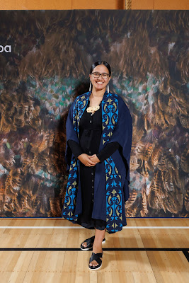 Studio photo from the TWoA Tainui 2023 Graduations (Ceremony 1 - Wednesday Morning), held at Hamilton Boys High School, Hamilton, Waikato, New Zealand on Wednesday, 19 April 2023. Photo: Mike Walen / KeyImagery Photography. Copyright: © Te Wananga o Aotearoa.