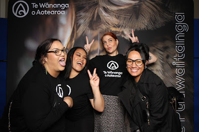 Booth photo from the TWoA Waiariki 2024 Graduations (Tauranga Moana), held at Bethlehem Baptist Church, Tauranga, Bay of Plenty, New Zealand on Friday, 3 May, 2024. Photo: InstaBooth by KeyImagery Photography. Copyright: © Te Wānanga o Aotearoa.