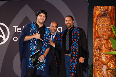 Photo from Ceremony 1 of the TWoA Tāmaki Makaurau 2025 Graduations (May 2025) held at the Mangere Arts Centre in Auckland, New Zealand on Monday, 26 May, 2025. Photo by Mike Walen / KeyImagery Photography. Copyright: © 2025 Te Wānanga o Aotearoa.