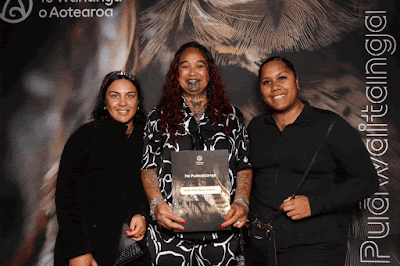 Photo from the TWoA Waiariki 2025 Graduation (Ōpōtiki) held at the De Luxe Theatre in Ōpōtiki, Bay of Plenty, New Zealand on Friday, 23 May, 2025. Photo: InstaBooth by KeyImagery Photography. Copyright: © 2025 Te Wānanga o Aotearoa.