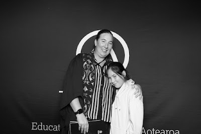Photo from the TWoA Tāmaki Makaurau 2023 Graduations (Ceremony 5 @ 3pm), held at the Due Drop Events Centre, Manukau, Auckland, New Zealand on Thursday, 8 June, 2023. Photo: InstaBooth by KeyImagery Photography. Copyright: © Te Wānanga o Aotearoa.