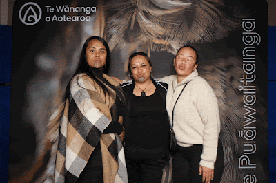Booth photo from the TWoA Waiariki 2024 Graduations (Tauranga Moana), held at Bethlehem Baptist Church, Tauranga, Bay of Plenty, New Zealand on Friday, 3 May, 2024. Photo: InstaBooth by KeyImagery Photography. Copyright: © Te Wānanga o Aotearoa.