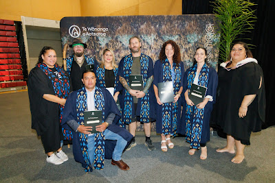 Ceremony photo from the TWoA Tainui 2023 Graduations (Ceremony 1 - Wednesday Morning), held at Hamilton Boys High School, Hamilton, Waikato, New Zealand on Wednesday, 19 April 2023. Photo: Mike Walen / KeyImagery Photography. Copyright: © Te Wananga o Aotearoa.