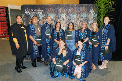 Ceremony photo from the TWoA Tainui 2023 Graduations (Ceremony 1 - Wednesday Morning), held at Hamilton Boys High School, Hamilton, Waikato, New Zealand on Wednesday, 19 April 2023. Photo: Mike Walen / KeyImagery Photography. Copyright: © Te Wananga o Aotearoa.