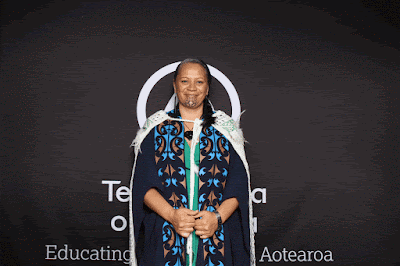 Photo from the TWoA Tāmaki Makaurau 2023 Graduations (Ceremony 4 @ 10am), held at the Due Drop Events Centre, Manukau, Auckland, New Zealand on Thursday, 8 June, 2023. Photo: InstaBooth by KeyImagery Photography. Copyright: © Te Wānanga o Aotearoa.