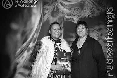Booth photo from Ceremony 1 of the TWoA Tāmaki Makaurau 2025 Graduations (March 2025) held at the Mangere Arts Centre in Auckland, New Zealand on Wednesday, 12 March, 2025. Photo: InstaBooth by KeyImagery Photography. Copyright: © 2025 Te Wānanga o Aotearoa.