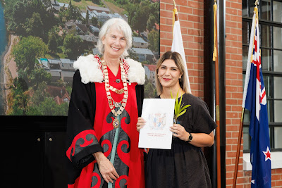 Photo from the HCC NZ Citizenship Ceremony 1 (Morning) held at The Atrium, Wintec/Te Pukenga, Hamilton, Waikato, New Zealand at 10:00am on Monday, 11 March, 2024. Photo: Mike Walen / KeyImagery Photography. Copyright: © Hamilton City Council.