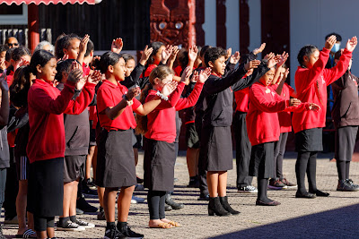 Photo from the Waikato Diocesan Year 11 Camp held at Tūrangawaewae Marae, Ngaruawahia, Waikato, New Zealand. Taken: Thursday, 5 May 2022. Photography: Mike Walen / KeyImagery Photography. Copyright: © Waikato Diocesan School for Girls.