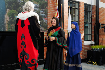 Photo from the HCC NZ Citizenship Ceremony (Morning) held in The Atrium, Wintec/Te Pukenga, Hamilton, Waikato, New Zealand at 10:00am on Monday, 12 February, 2024. Photo: Mike Walen / KeyImagery Photography. Copyright: © Hamilton City Council.