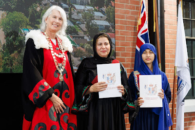 Photo from the HCC NZ Citizenship Ceremony (Morning) held in The Atrium, Wintec/Te Pukenga, Hamilton, Waikato, New Zealand at 10:00am on Monday, 12 February, 2024. Photo: Mike Walen / KeyImagery Photography. Copyright: © Hamilton City Council.
