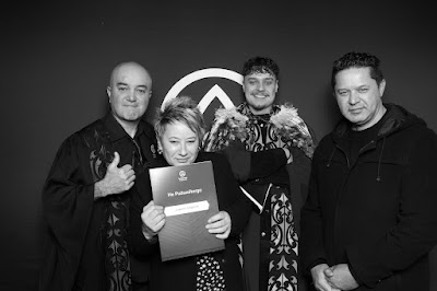 Photo from the TWoA Tāmaki Makaurau 2023 Graduations (Ceremony 5 @ 3pm), held at the Due Drop Events Centre, Manukau, Auckland, New Zealand on Thursday, 8 June, 2023. Photo: InstaBooth by KeyImagery Photography. Copyright: © Te Wānanga o Aotearoa.